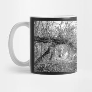 tree creating a natural archway in an English woodland Mug